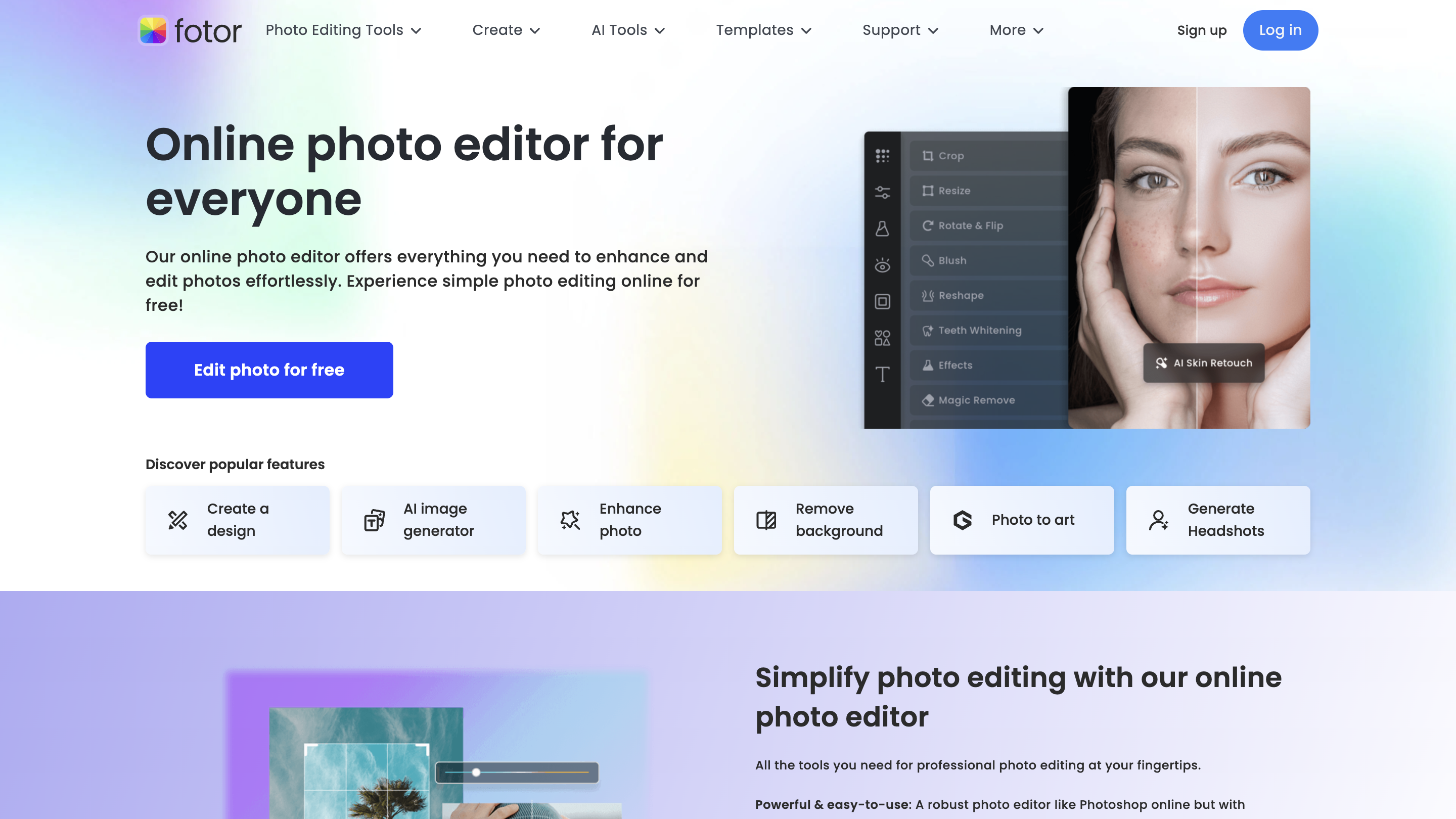 Fotor marketing and ecommerce